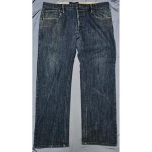 Vintage Oakley Jeans Mens 38x32 Blue Relaxed Loose Baggy Fit Dark Wash‎ Y2K
